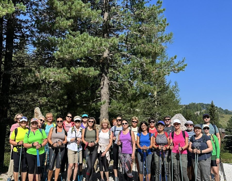 Ausztria 2026 augusztus – Murau–Kreischberg, Ausztria – nordic walking túra