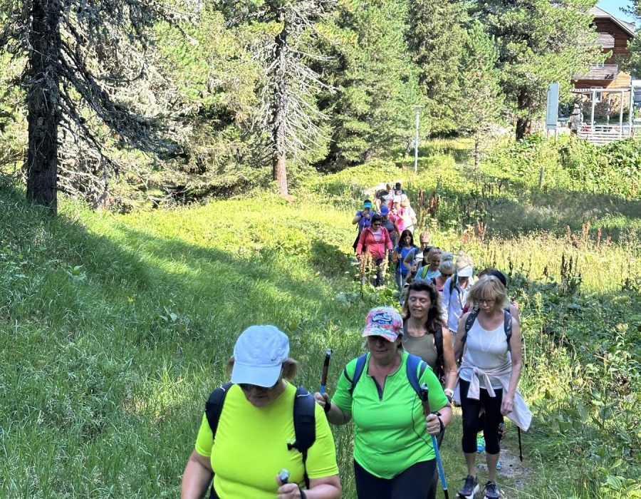 Ausztria 2026 augusztus – Murau–Kreischberg, Ausztria – nordic walking túra