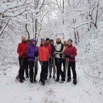 Téli edzések – nordic walking edzés a Budai-hegyekben