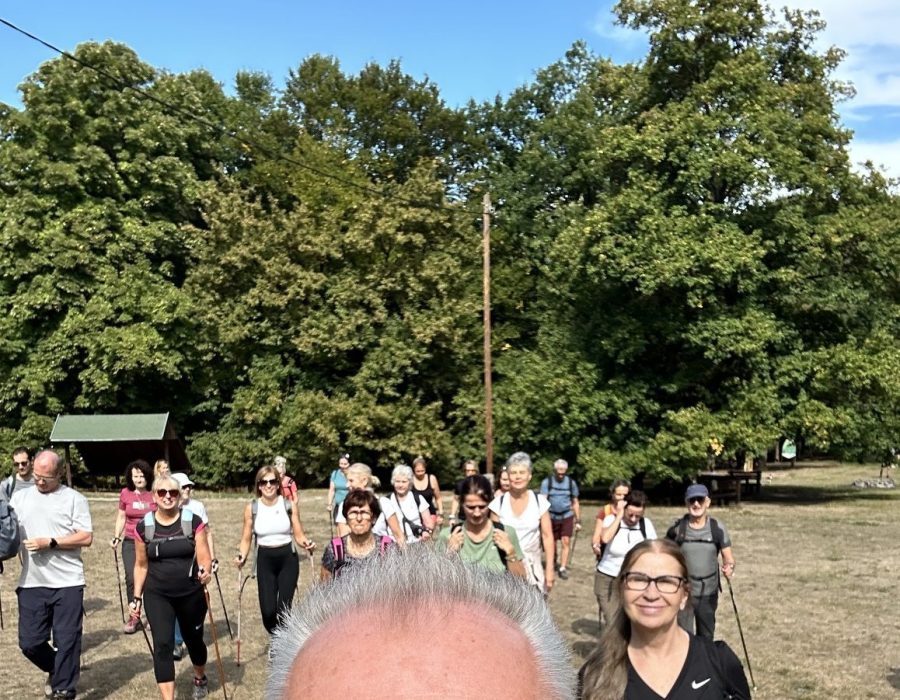 Spartacus ösvény 2026 szeptember – nordic walking túra